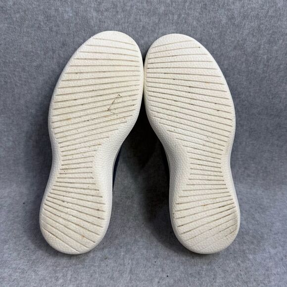 Allbird Wool Runner Women Shoe Size 7 Blue White Low Top Casual Everyday Sneaker - Picture 8 of 9